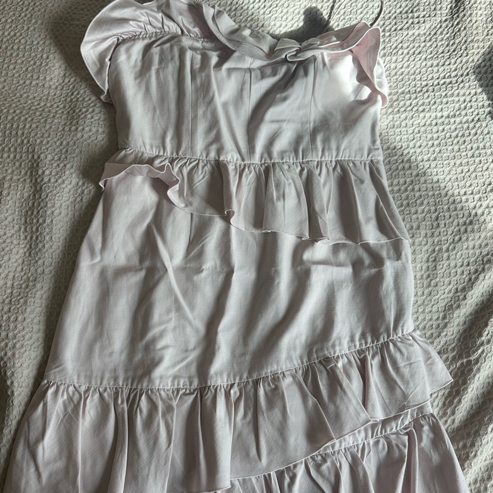 Brock Collection x H&M Pink Ruffled Dress